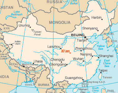 Map Xi River