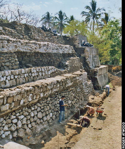 Tazumal Western El Salvado