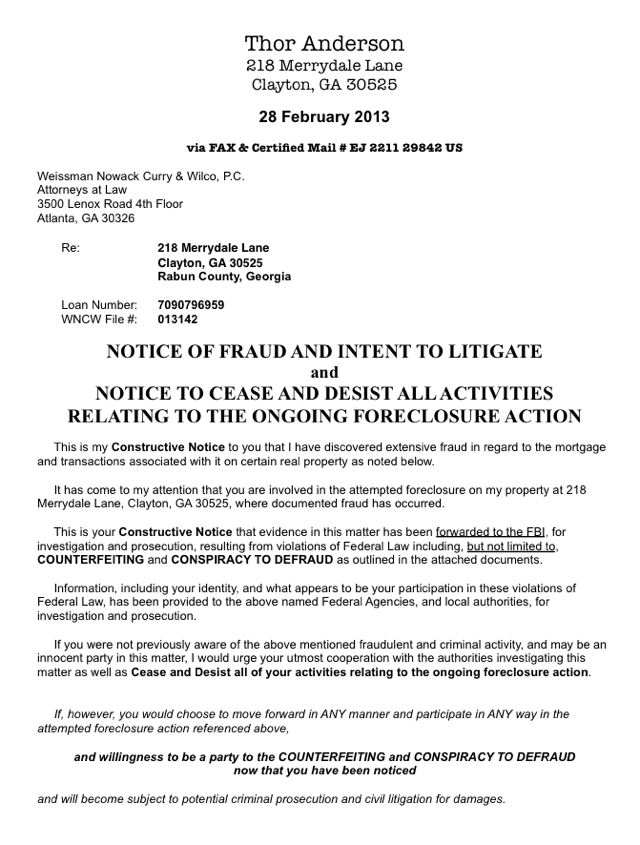 letter of intent to foreclose mortgage 28 images letter of intent to foreclose mortgage 28 images