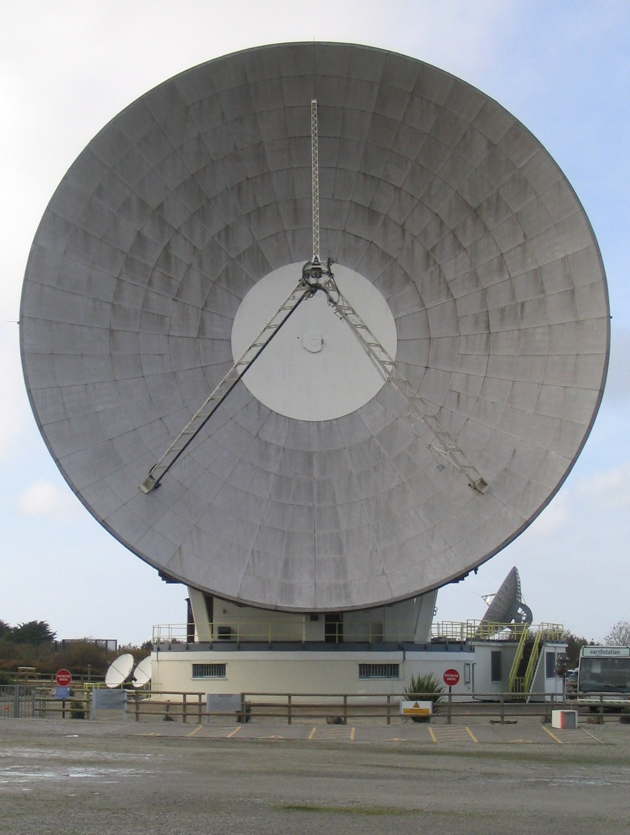 Image result for land based satellite dish